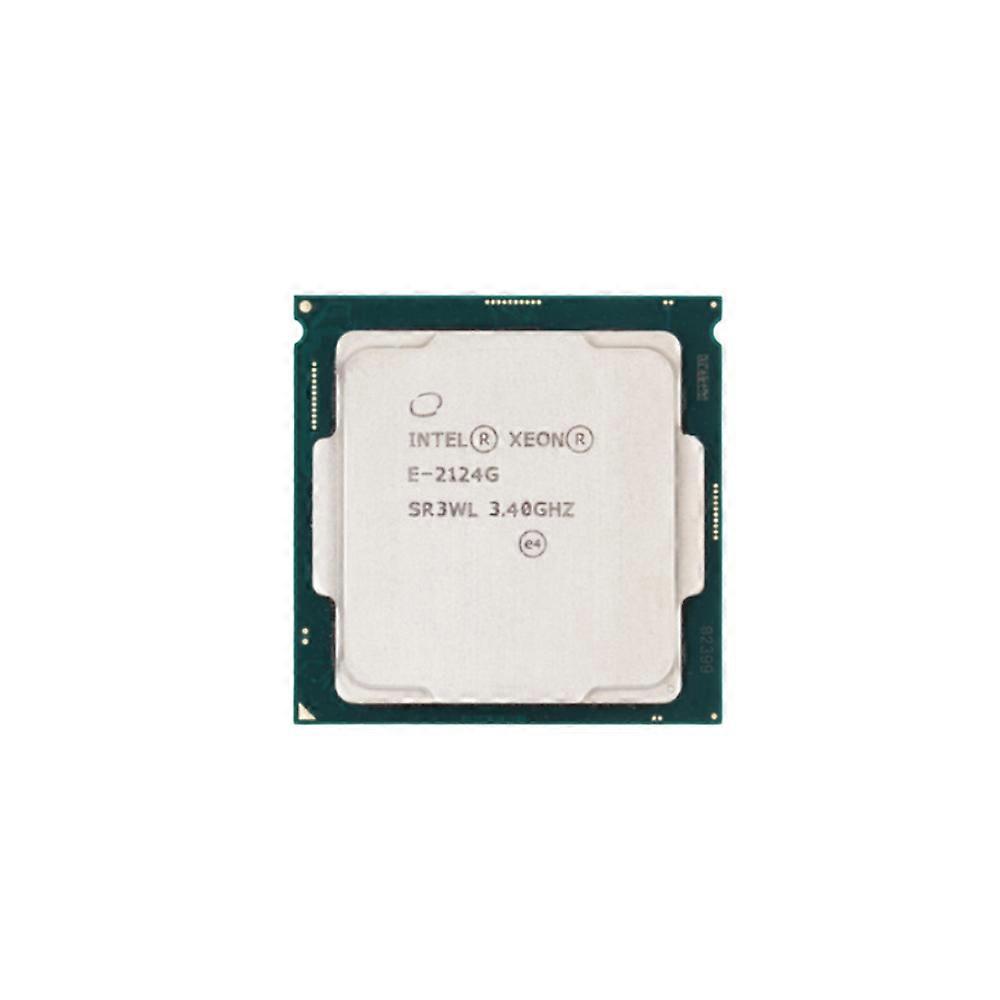 Xeon E-2124G CPU - Socket LGA 1151 4 Cores 4 Threads 3.4 GHz 8MB L3 Cache 71W TDP.