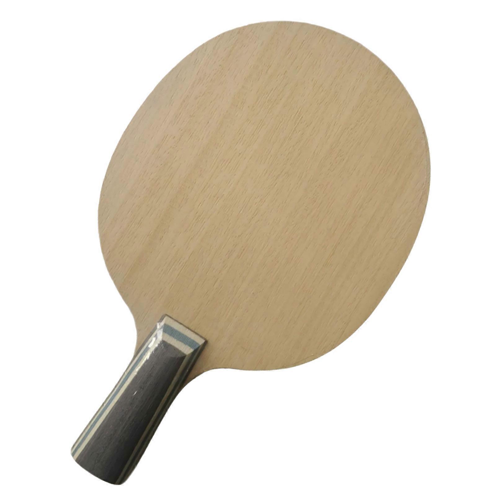 Table Tennis Bat Wood Baseboard Light Weight Table Tennis Racket Base Beginner Training PingPong Racket Enduring Multicolor