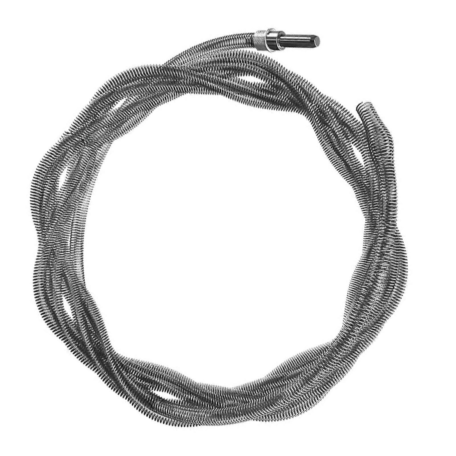 Industrial Extra Long Flexible Drain Clog Removal Spring for Electric Drill For Stubborn Blockages In 35 to 100mm Pipe  5 meters