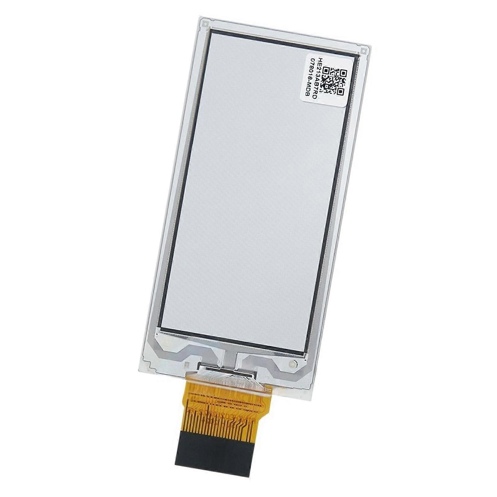 2.13in EPaper Display Crisped 3 Color Epaper High Contrast Energy Saving Technology Ergonomic Viewing Angles Nature Safe Multicolor