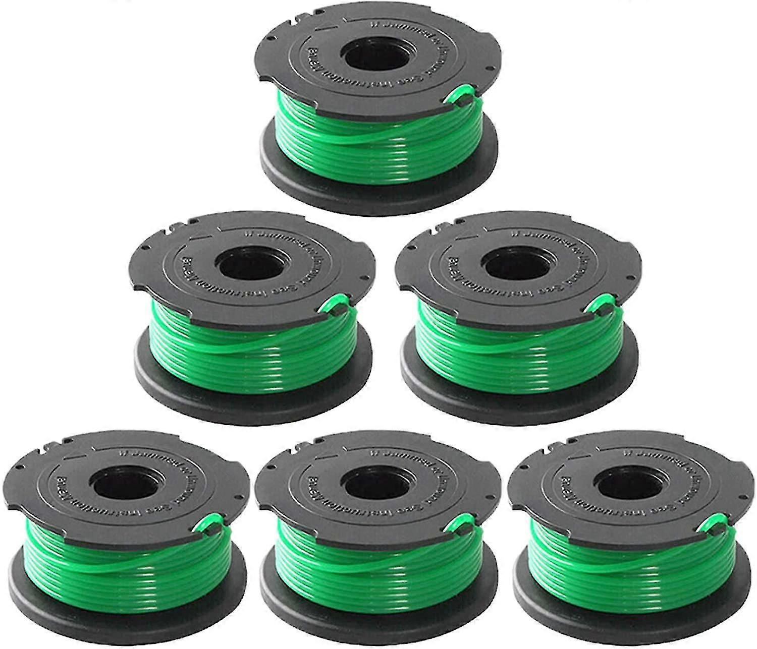 Replacement Auto Feed Spool Line For Sf-080 20ft 0.080 Inch Edger Compatible (6-pack)
