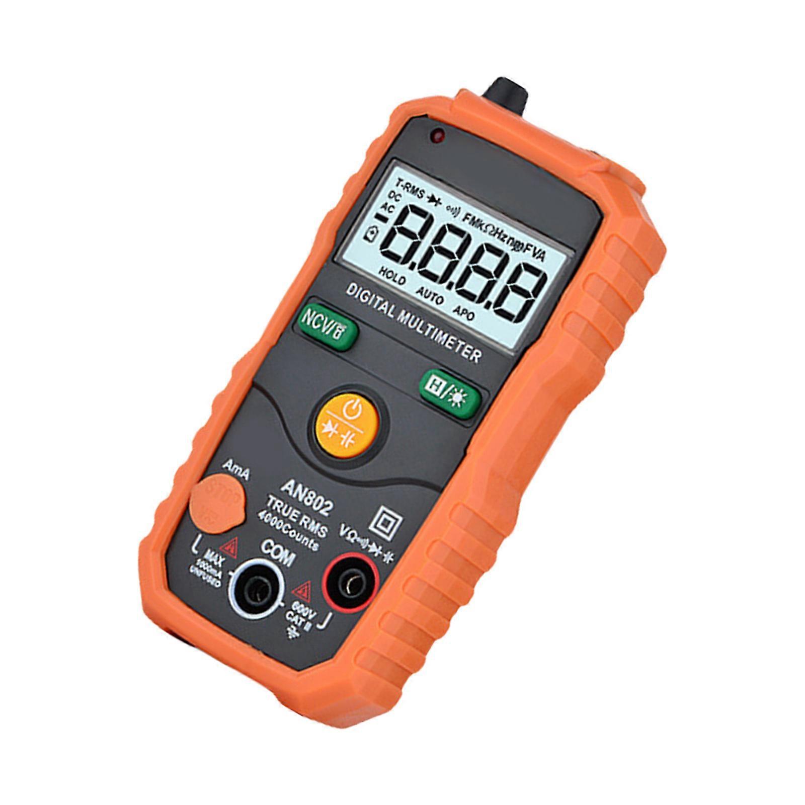 Multimeter Tester, Voltmeter Auto Ranging Ohmmeter Voltages Resistance Continuitys NCV Live Test Multicolor