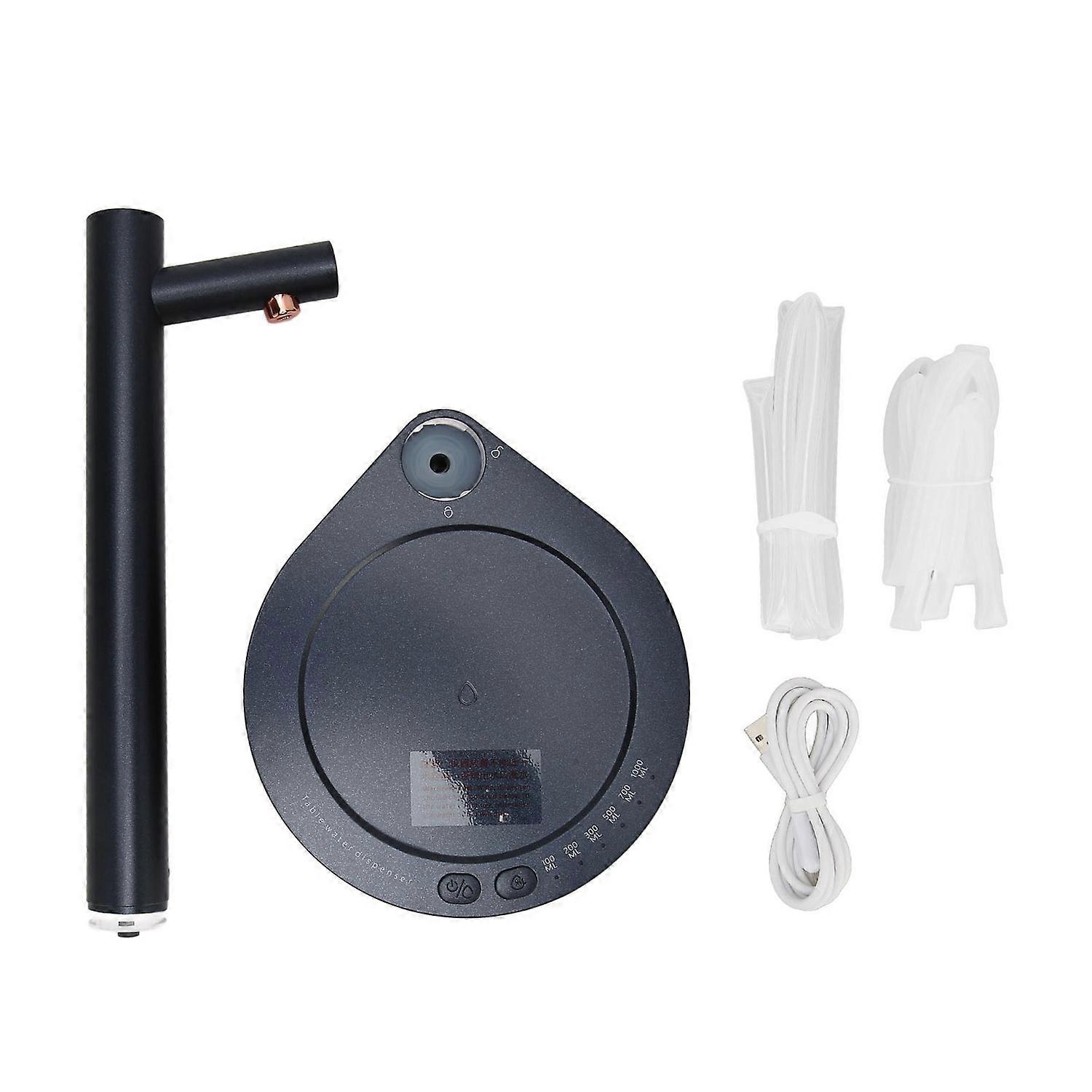 5 Gallon Smart Table Water Dispenser 7 Level Quantitative USB Charging Universal Desktop Water Bottl