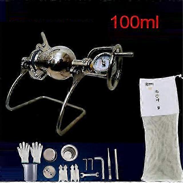 230/280ml Hand Popcorn Machine Open Firing Popcorn Puffing Machine Stainless Steel Mini Popper Popcorn Maker Open Firing Cookware & Bakeware