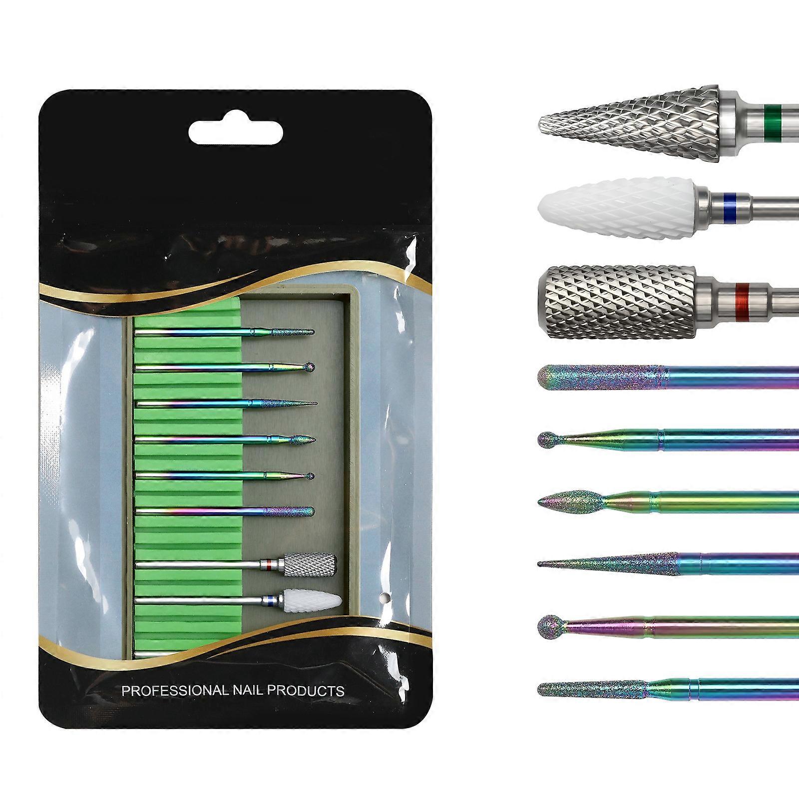 Precisions Nail File With Tungsten Steel Tip For Salon Quality Manicure And Pedicure At Home Multicolor