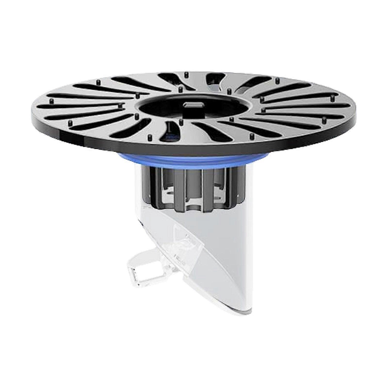 Federra New Drain & Filter 2024, compatible with bathroom laundry sink, gravity drainage deodorization, backflow preventer, large silver blue