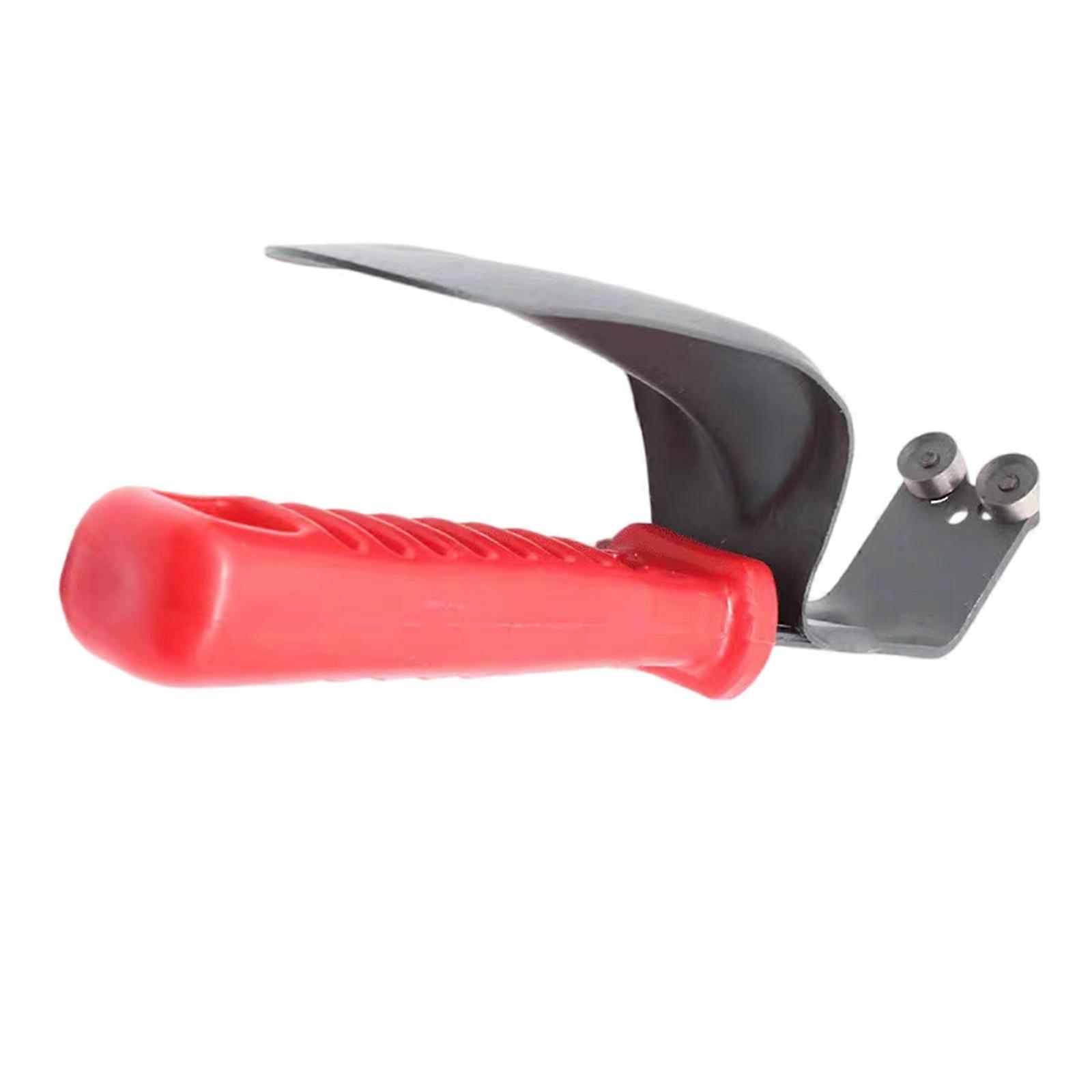 Efficient Deburring Edges Trimmer with Comfortable Grip Small  Double  Cut  Edges Removers for Wood & Plastic Application  Red