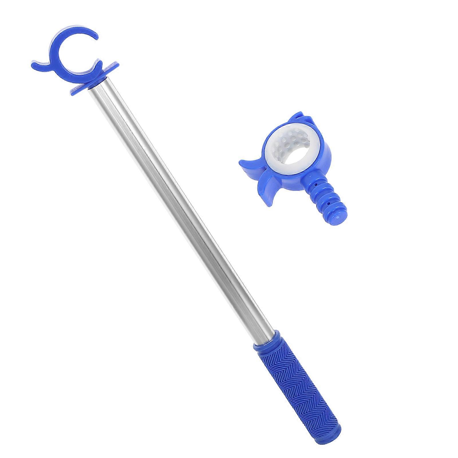 Window Opener Pole Hook for Home 1Set Easy to Use Blue Window Opening Tool