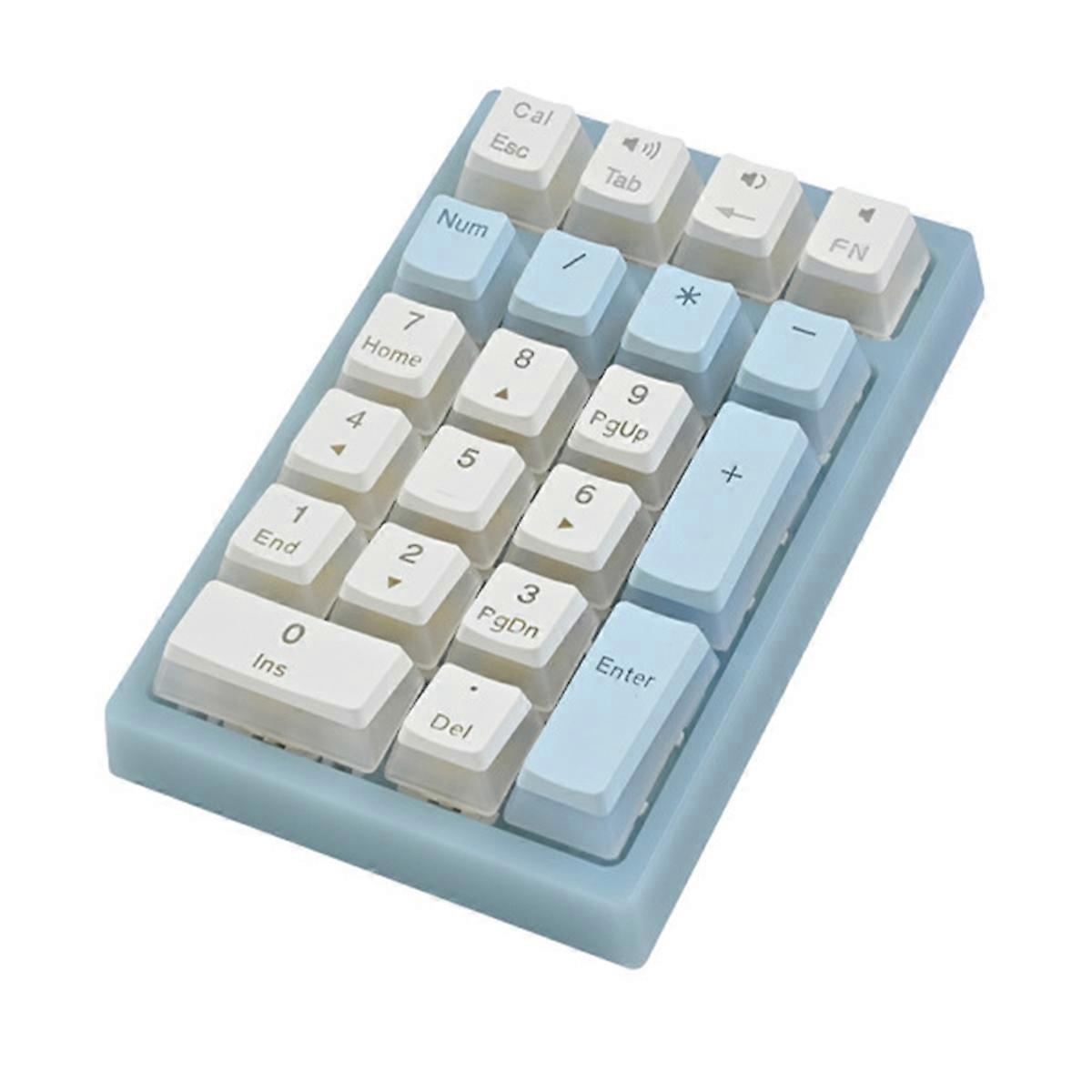 Wireless RGB Numeric Keyboard TYPE-C Mechanical