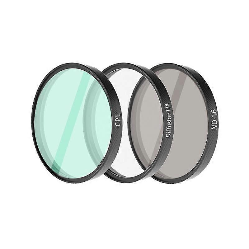 For DJI Osmo Action 6 Lens Filter CPL+ND16+Diffusion1/4