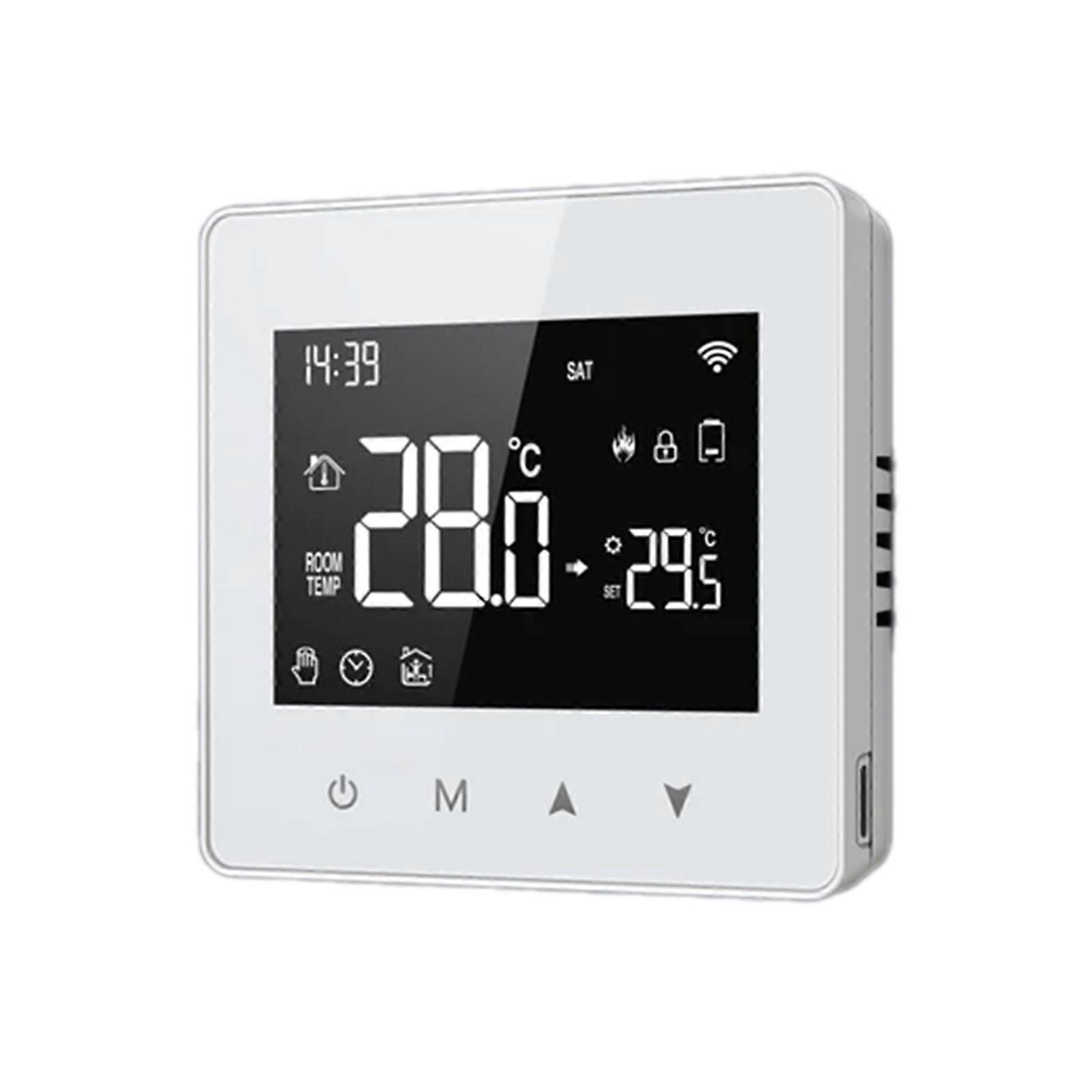7 Day Programmable Water Boiler Temperature Controllers for ZigBee/WiFi Thermostat Multicolor
