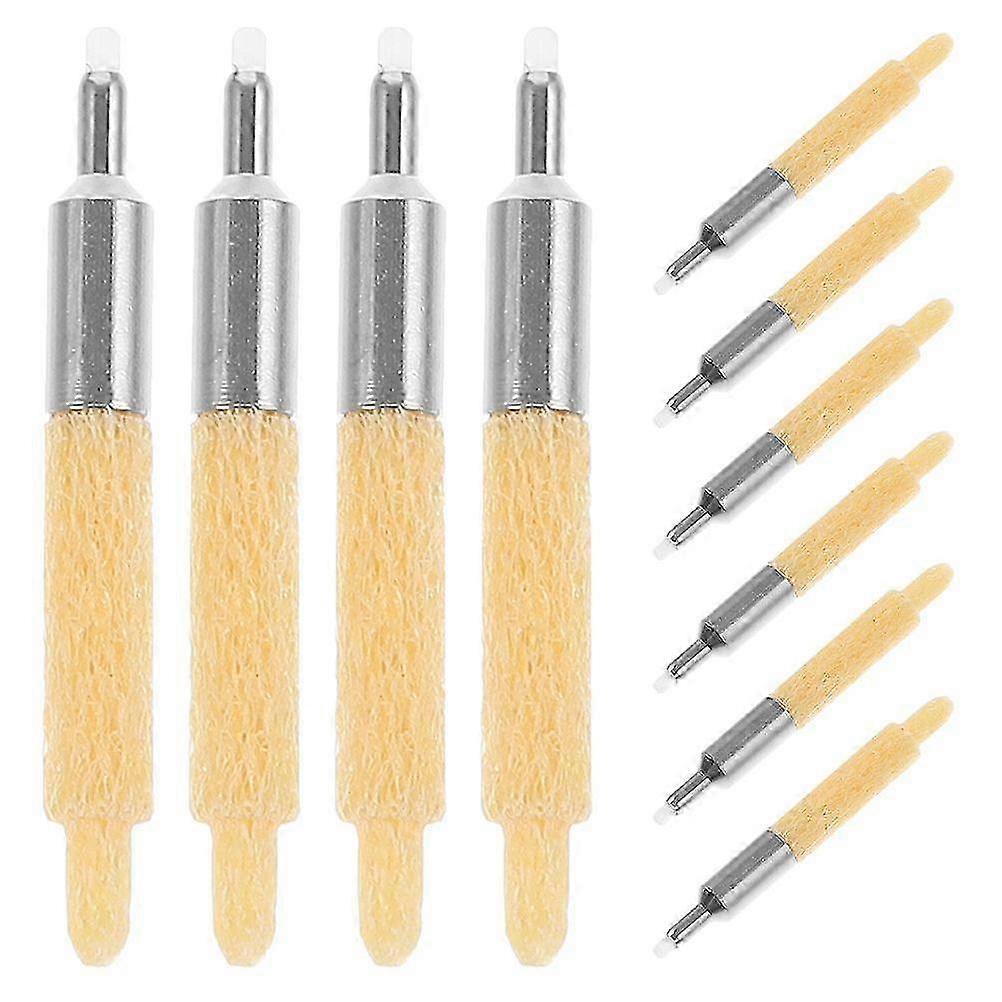 10pcs Refillable Mark Pen Replacement Nibs For Writing, Drawing, And Marking - Compatible With Various Writing Devices And Fountain Pens