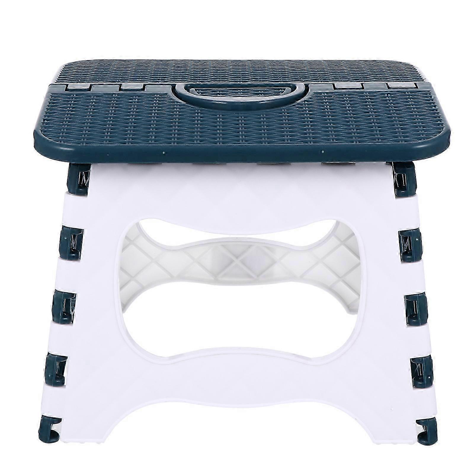 1Pc Folding Step Stool Plastic Foldable Stool Outdoor Portable Fishing Stool