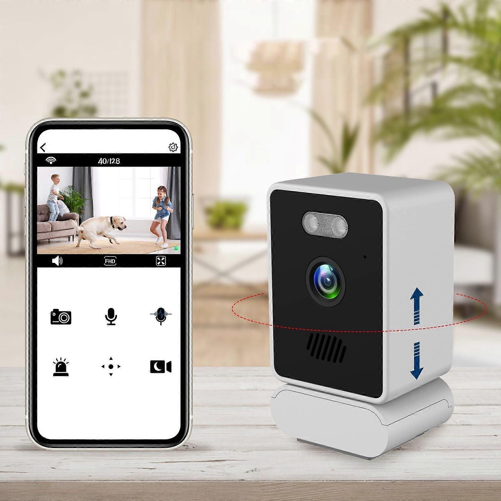 Up to 70% off: Karymi 1080P HD WiFi Baby Monitor with 360° Rotation, Voice Intercom, Compatible with Mobile Phones, Black Friday Deal