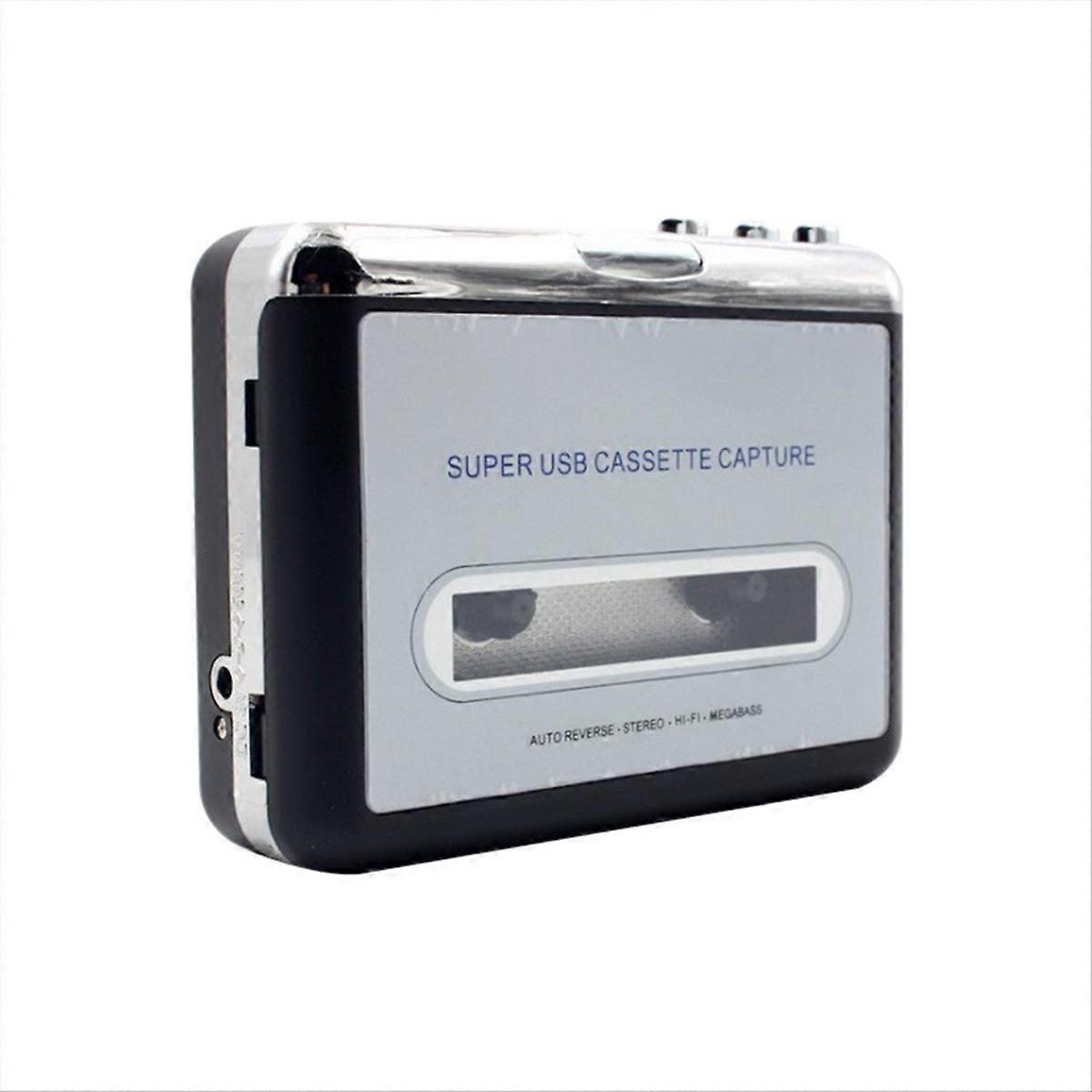 Cassette Player Portable USB Cassette to MP3 Converter Audio