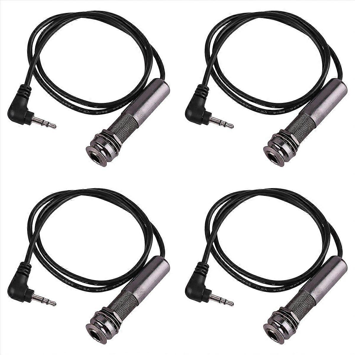 Guitar Pickup Cable Piezo Cable End Pin Jack Guitar Adapter Cable