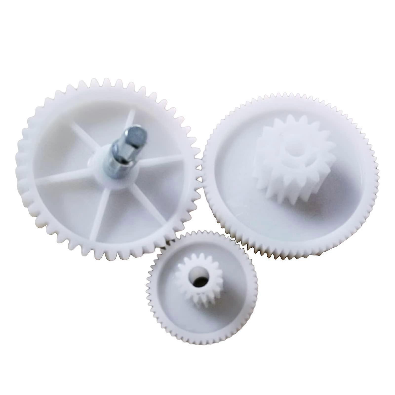 3Pcs Meat Grinder Replacement Gears Kit for Sausage Stuffer Smooth Grinding Performance