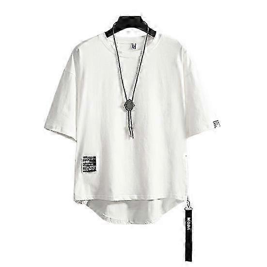 Summer Top for Men in Plus Size Featuring Hip Hop Casual Style