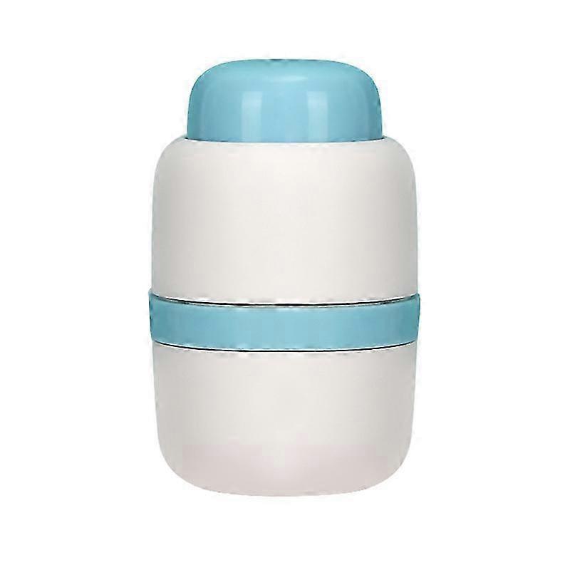 Pill Splitter with Safety Blade and Storage for Small to Large Sized Tablets