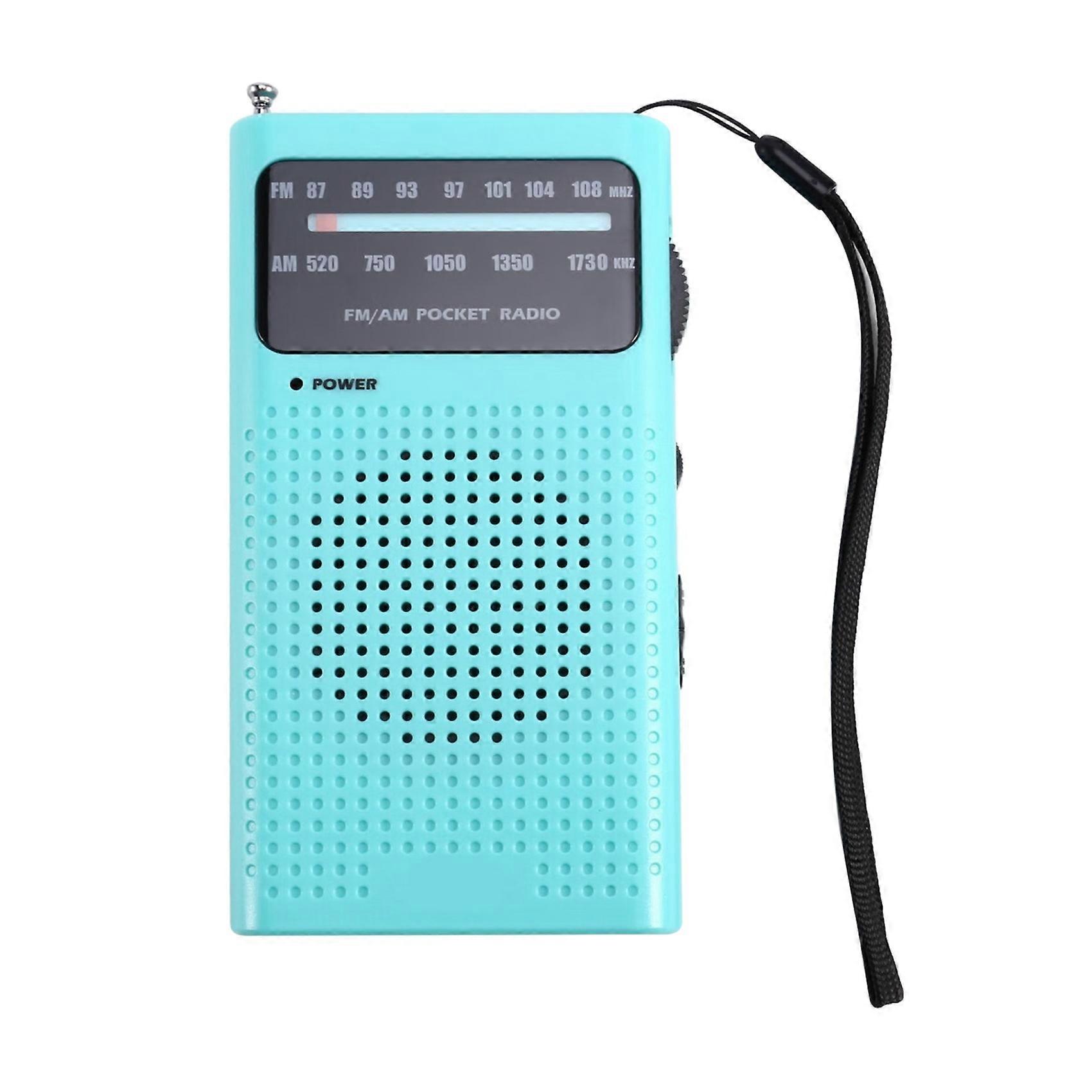Portable AM/FM Radio with Long Range Reception and Loud Speaker, Ideal for Seniors