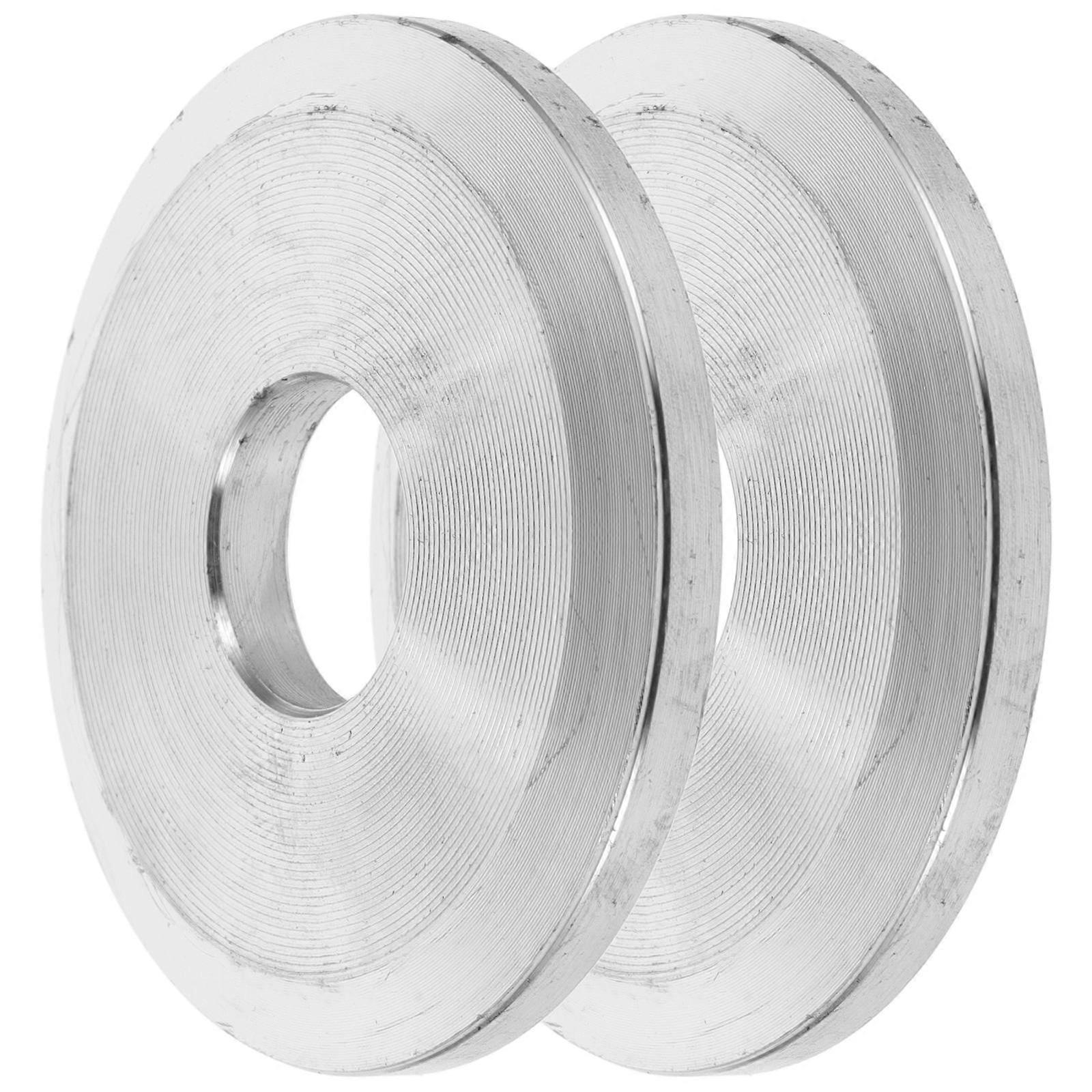 Table Saw Clamp Plate for Stable Fixing 1Pair Silver Alloy