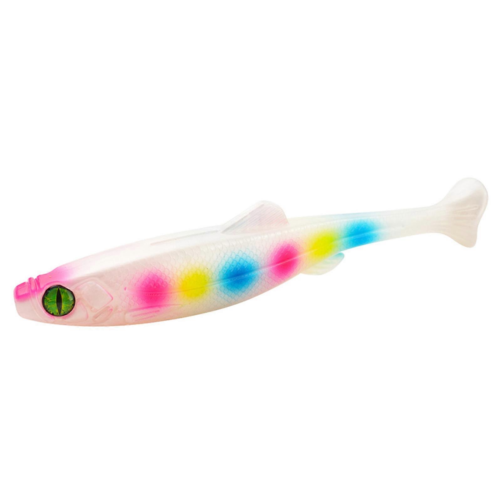 19cm/63g Simulation Baits with T Shape Tail Swimbaits Slow Sinking Swim Lures Soft Lures Long Casting Artifical Lures Multicolor