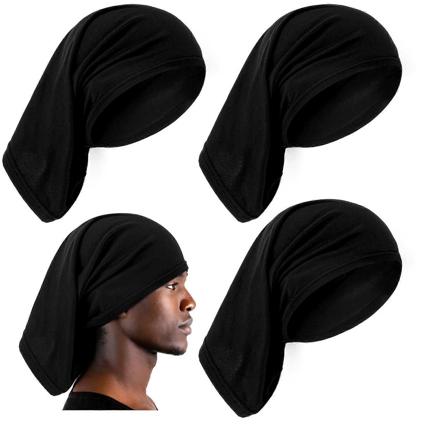 Dreadlock Cap for Men and Women, Elastic Loc Sock for Braids, Frizz Reduction, Full Hair Coverage