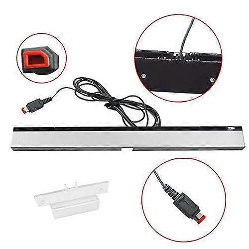 Wired Wii Sensor Bar Replacement for Nintendo Wii and Wii U with Accurate Motion Tracking