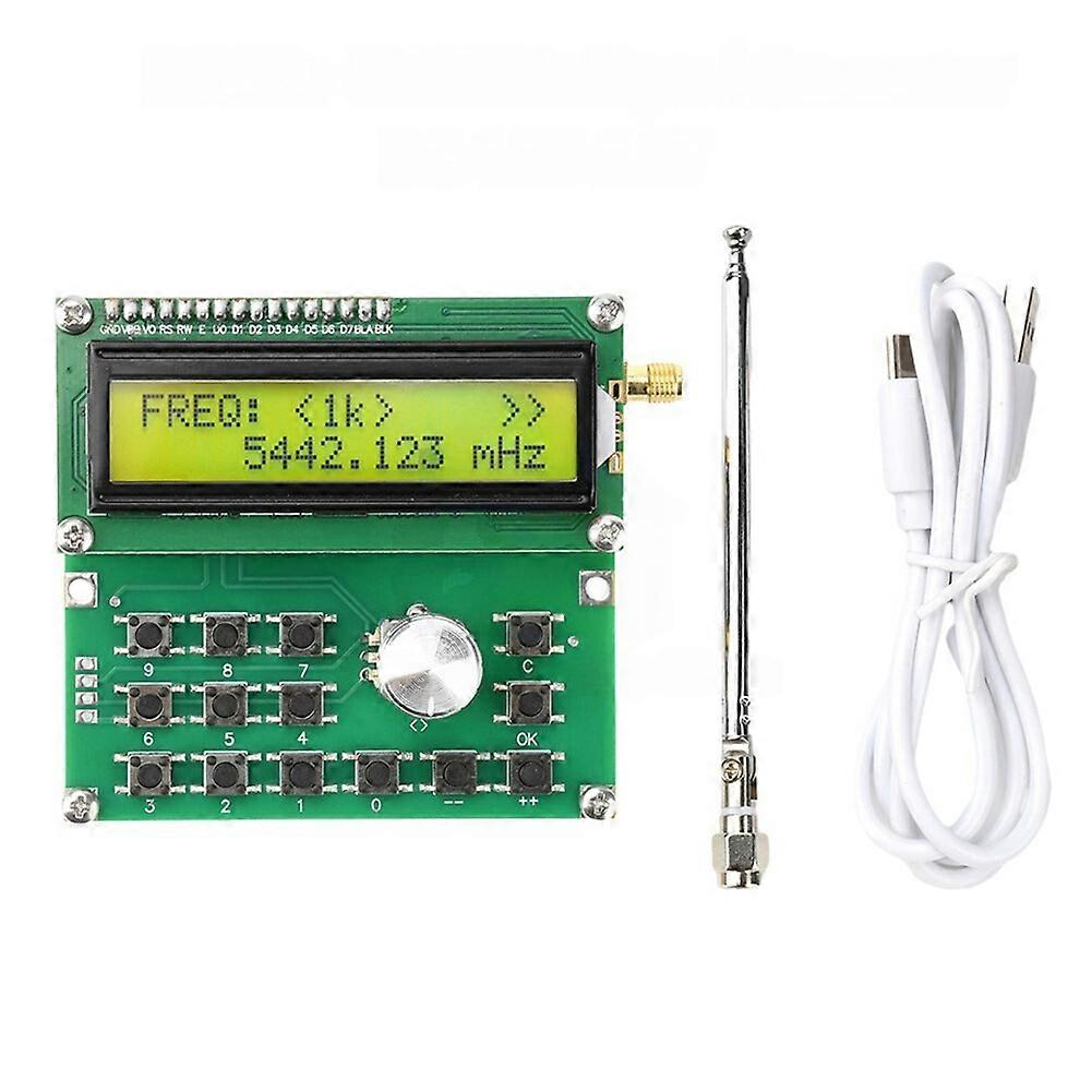 Source de signal ADF4351 Générateur de signal oscillateur à fréquence variable 35 MHz à 4000 MHz Affichage LCD numérique DC 4,5 V-5,5 V
