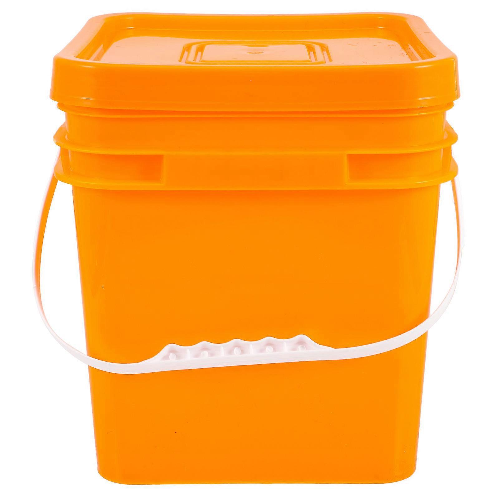 Household Laundry Container Plastic Bucket for Storage 10L Multi-Purpose Use