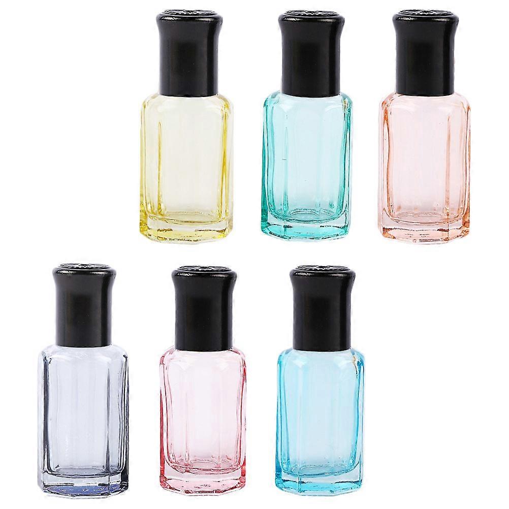 Perfume Sub-Bottle Glass Refillable for Storage Use Set of 6Pcs