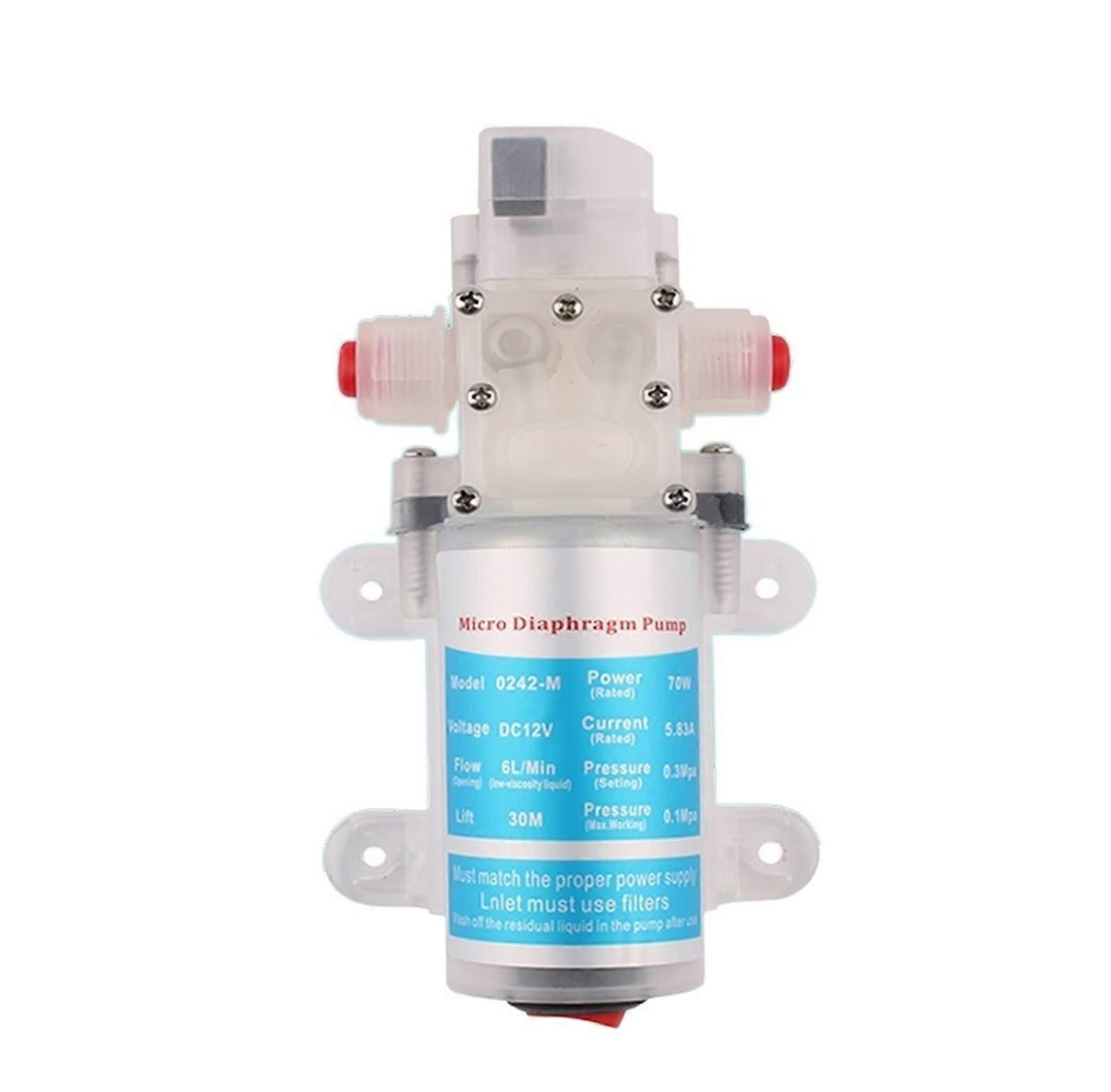 Submersible Pump Adjustable Small SelfPriming DC 12V Diaphragm Miniature Water Pump With Switch
