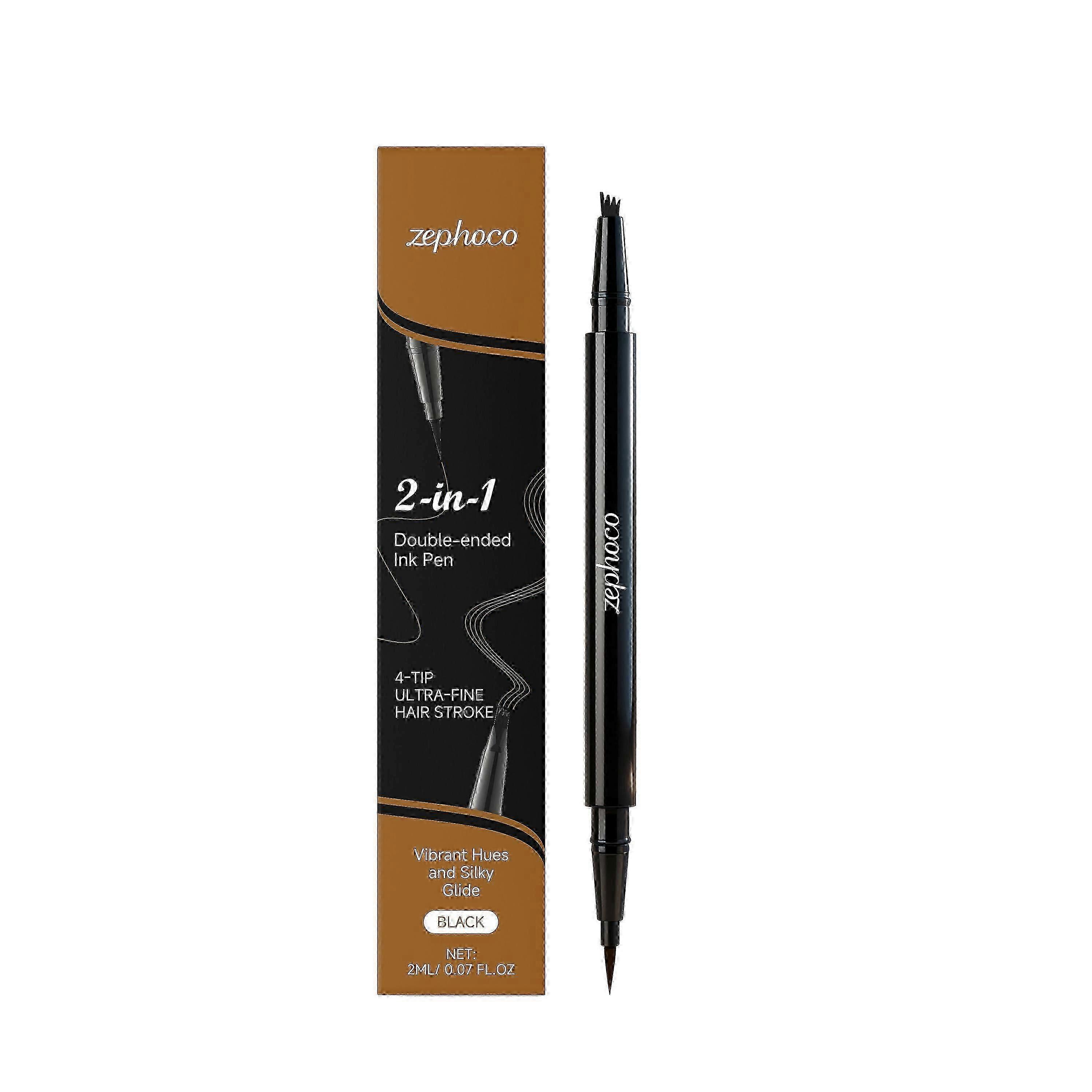 2 In 1 Eyebrow Pencil (Black)