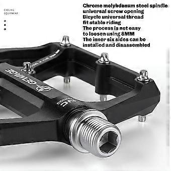 GEWAGE pedał rowerowy jednoczęściowy CNC ze stopu aluminium ultralekki uszczelniony łożysko Du akcesoria do pedałów rowerowych czerwony