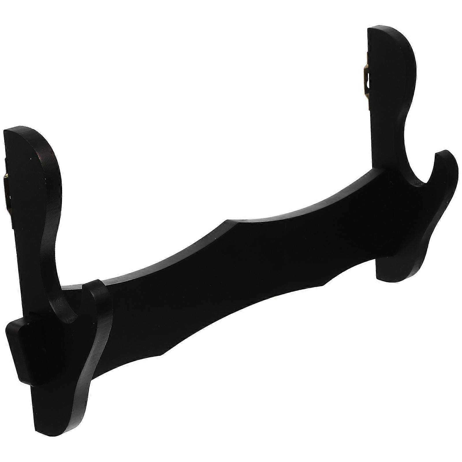 Wood Sword Stand Rack for Storage Use Flute Storage Single Layer