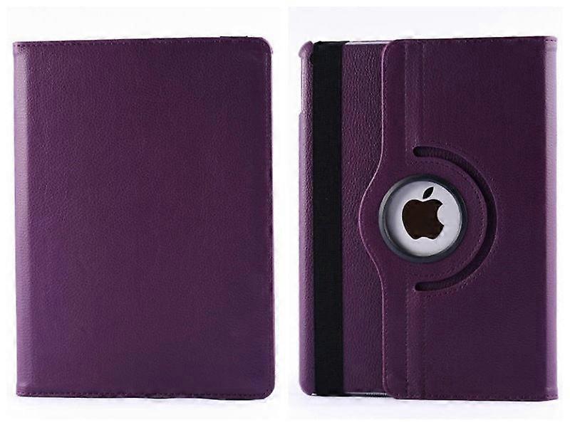 Case For Ipad 2022 10 Purple Rotating Leather Lychee Pattern Stand Batch