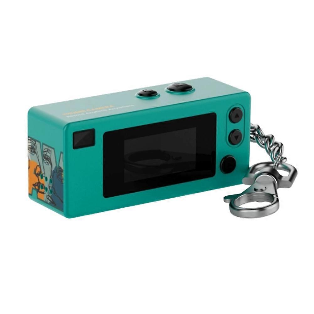 Mini Thumb Camera 0.96Inch Action Retro Keychain Camera 1080P Very Small Camcorder Video Recorder