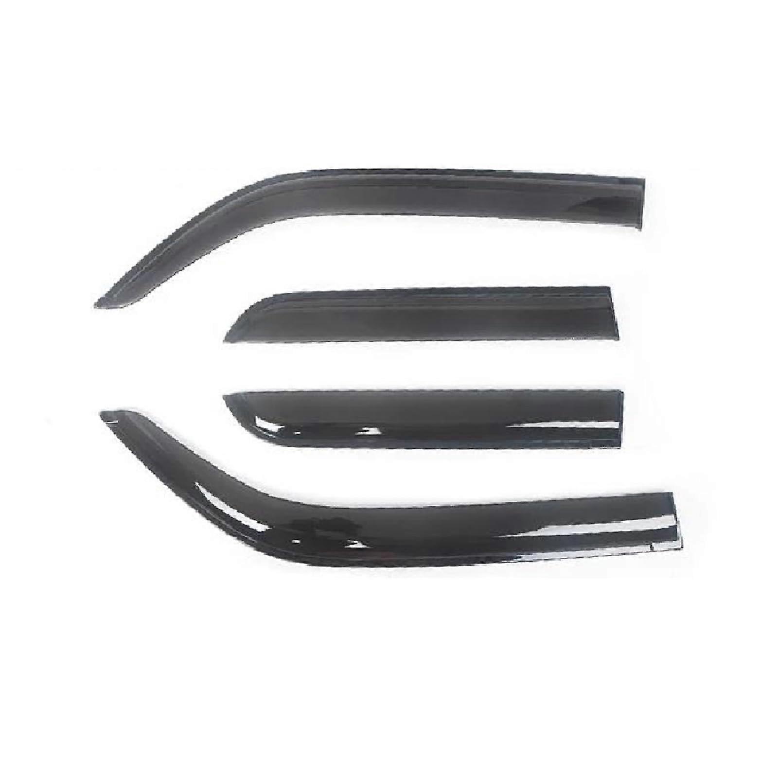 Window Visors Rain Guards Black Side Deflectors for Ford Freestar 20042008 Rain Protection