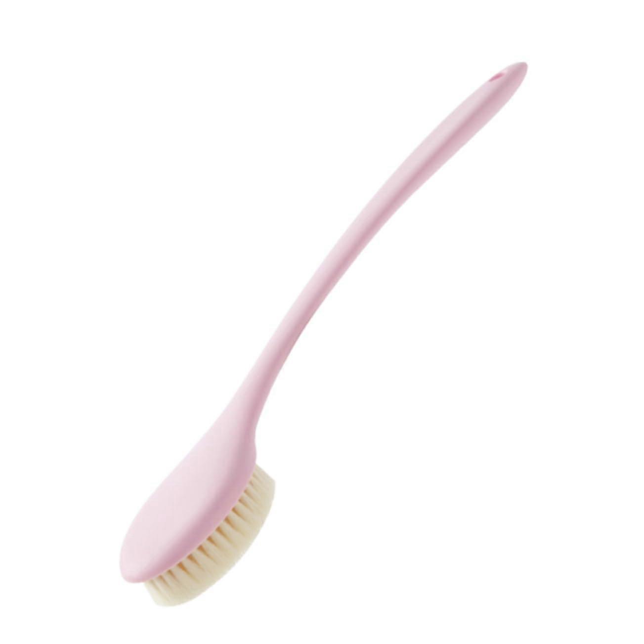 Bath Body Brush with Soft Bristles, Long Handle Back Scrubber for Shower, EcoFriendly