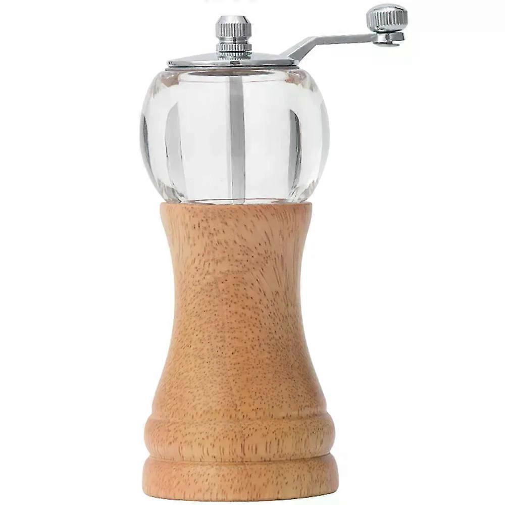 Pepper Grinder Multifunctional Grinder Hand Crank Grinder Sea Salt Pepper Cumin Solid Wood Kitchen Solid Seasoning Tools