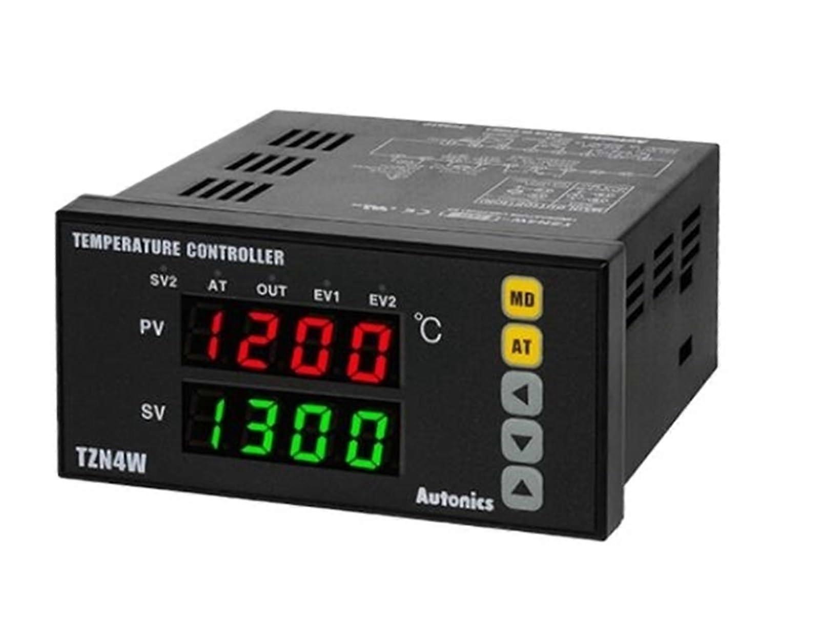 PID Temperature Controller W96xH48mm Digital Display with Current and Alarm Output 100240V AC