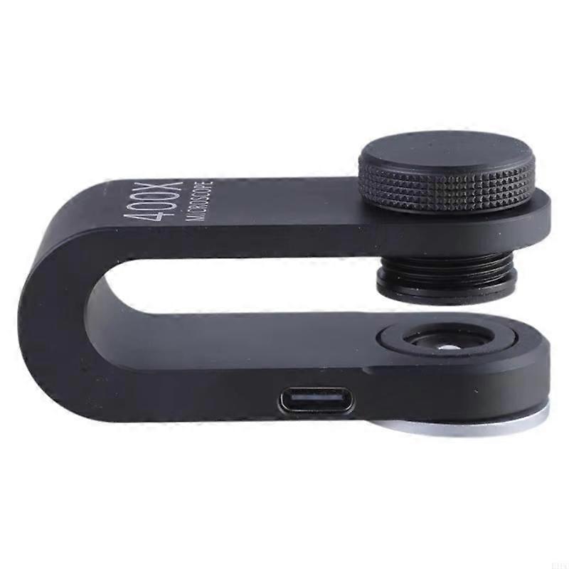 SUNRI-E1PC Microscope 400X Built-In Battery Mini Microscope For Smartphone Camera LED Magnifier Micro Lens