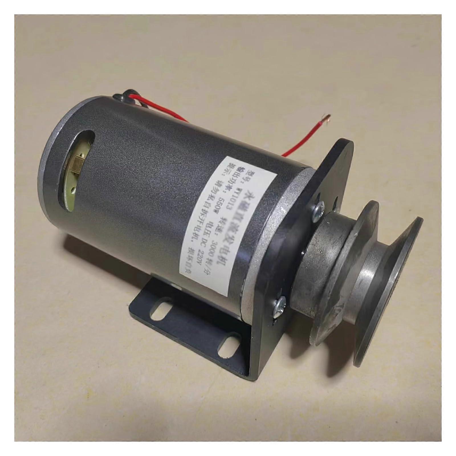 550W Permanent Magnet DC Generator 36V72V MultiVoltage Efficiency Copper Coil BeltDrive for DIY Projects