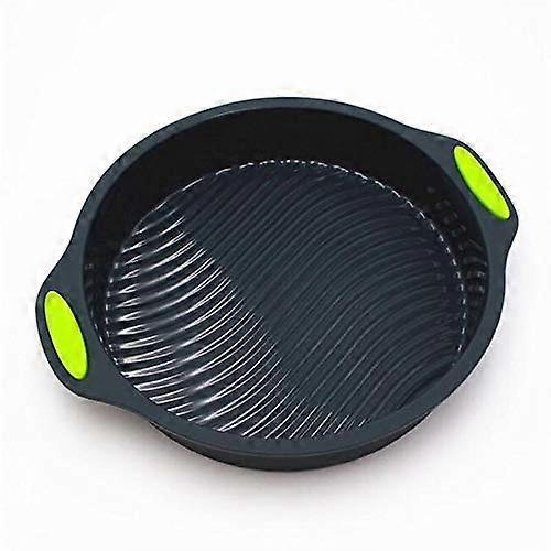 Silicone Cake Pan Set Nonstick Easy Release Round Molds for Bread Toast Baking Microwave Safe