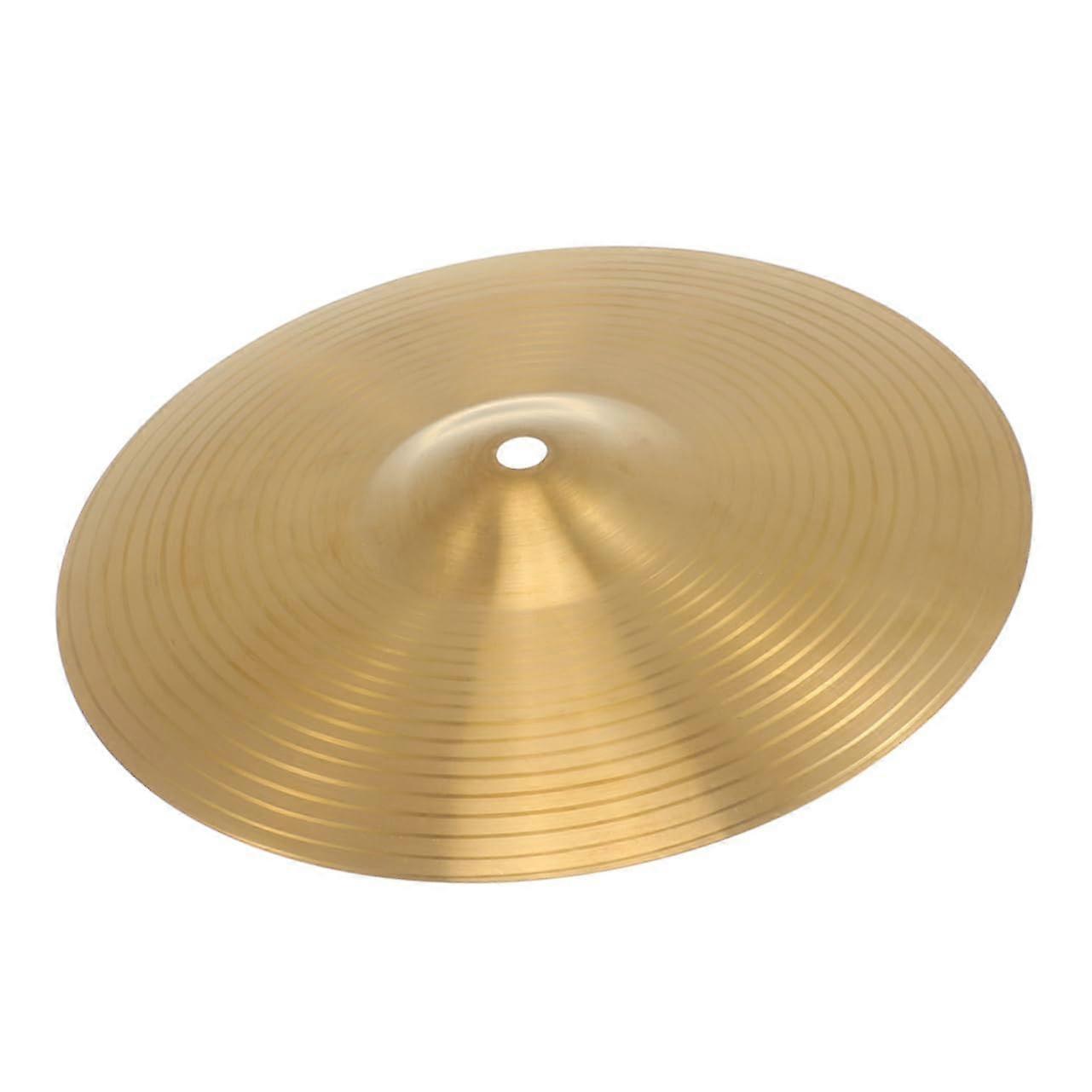 Crash Cymbal for Drum Set Jazz Performance, Durable Metal, Balanced Response for Practice