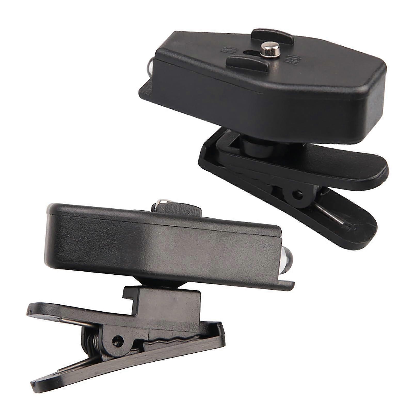 2Pcs LED Clip On Reading Light for Glasses Eyeglass Hands Compact Lightweight Lamp