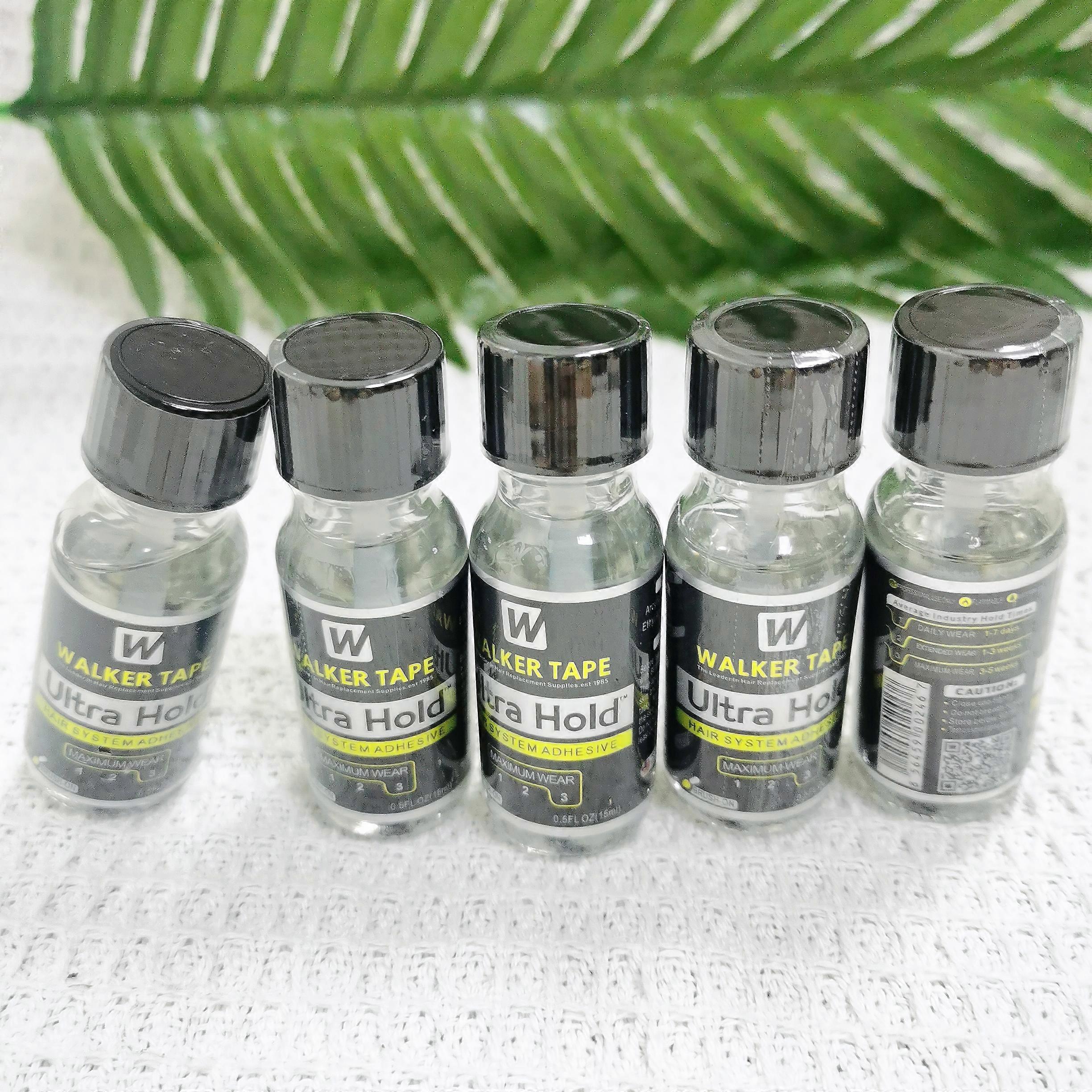 Colle capillaire ultra forte à appliquer au pinceau pour perruques en dentelle, closures et toupets. Colle silicone souple JT 0,5 FLOZ 15 ml