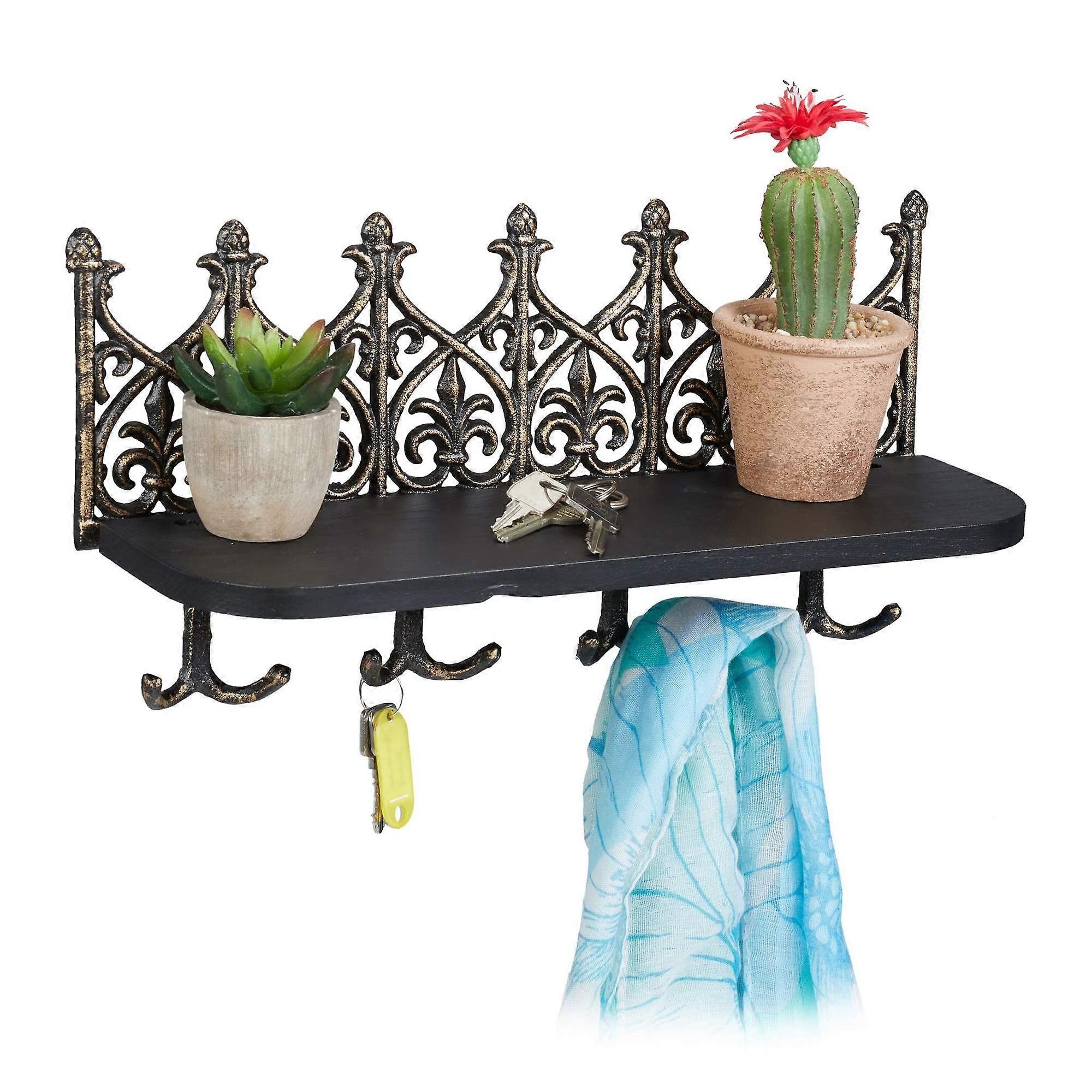 Antique Keyboard with Shelf