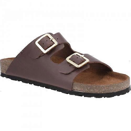 Cotswold Womens/Ladies Lushill Leather Mule Sandals