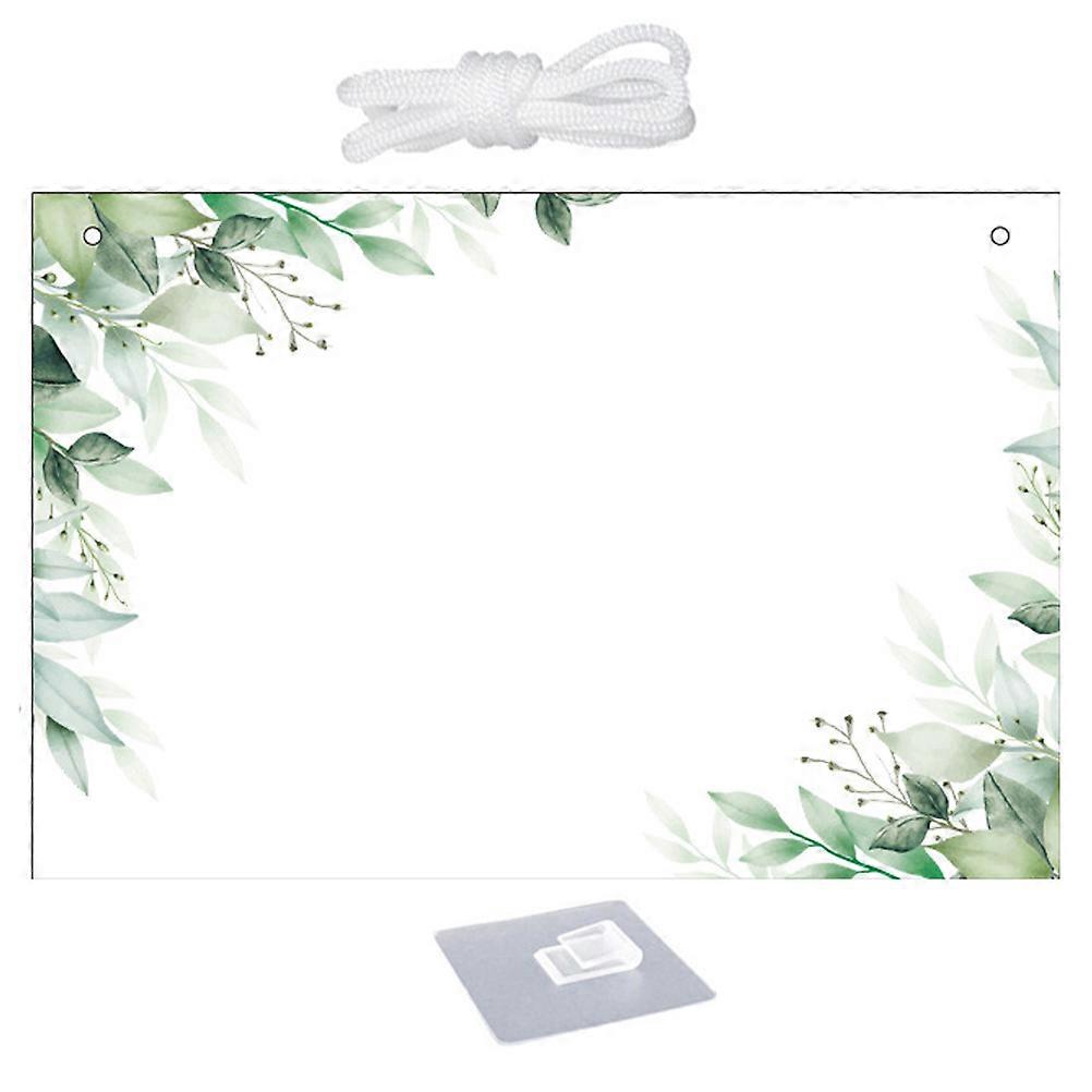 Dry Erase Board Message Board Rectangular Hanging Planning Everyday Use Home Organization 1Pack